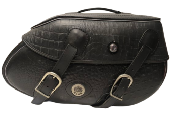 SB 06 "Buffalo" skóra cały przód  krokodyl, zamek, emblemat