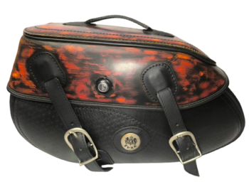 SB08 Buffalo ręcznie tłoczona  z pomarańczową górą